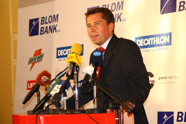Launching of the Blom Beirut Marathon 2012